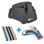 (a-Sharpeners Set H As photo) TAIDEA TG2002 Electric Knife Sharpener Sanding Belt Knife Sharpening Machine Diamond Steel Sharpener Slot KitchenGrindstone Tool